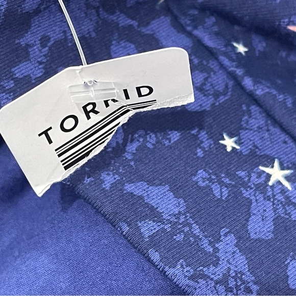 Torrid Leggings Galaxy Print Full Length Signature Waist Premium Size 1 14/16 - Picture 5 of 7
